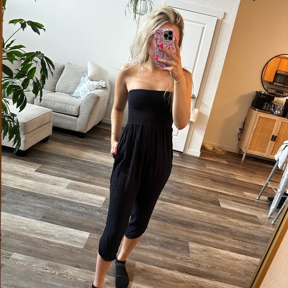 Strapless jumpsuit - Picture 1 of 3